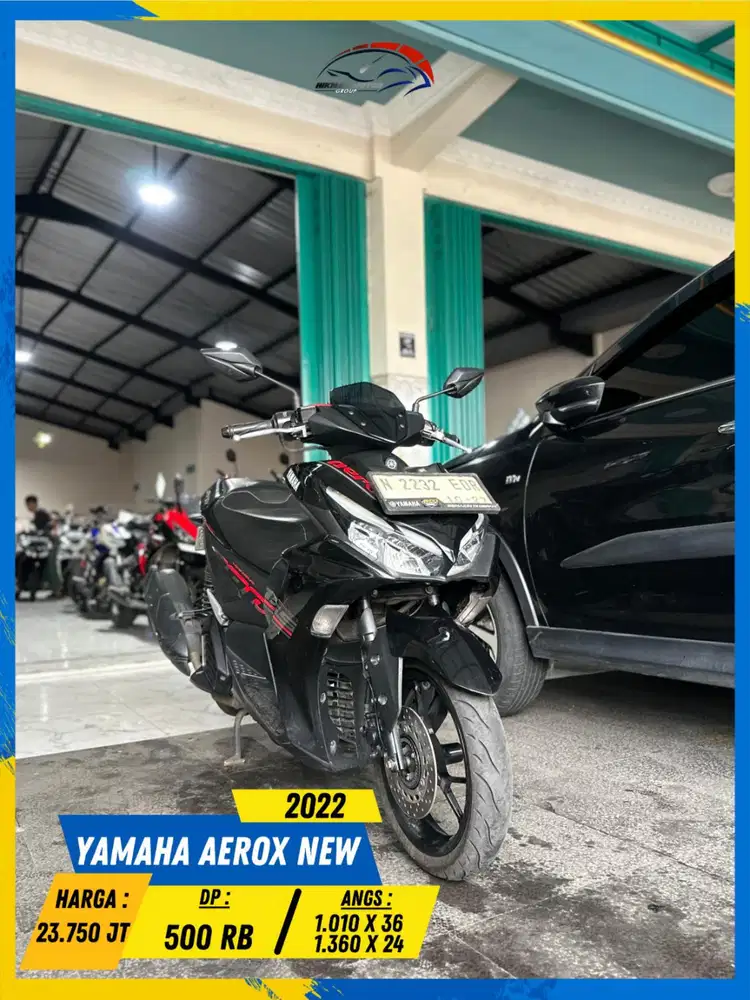 YAMAHA AEROX NEW 2022 MESIN AMAN POLL MASZEHH HIKMAH MOTOR KEPUH
