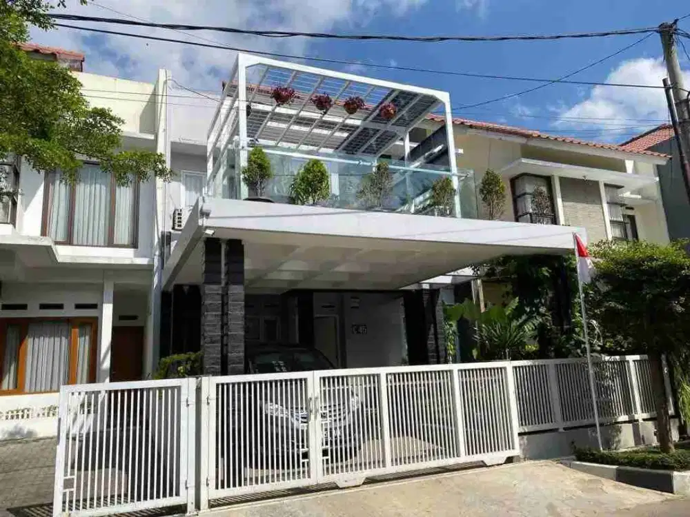 rumah 2lantai sangat terawat di cluster tanjungsari asri residence antapani