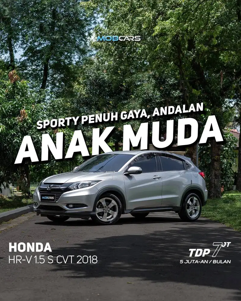 HONDA HR-V 1.5 S CVT 2018 MATIC SILVER