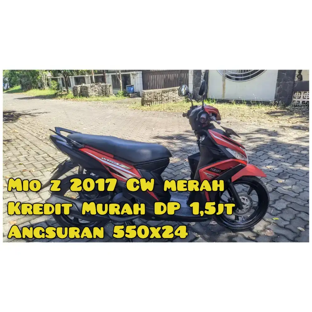MIO Z 125cc 2017 Merah Doff Cw