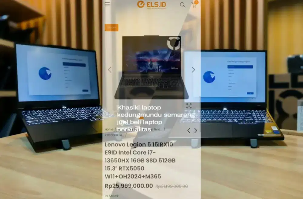 BNOB LEGION 5 15IRX10 i7 gen 13 RTX 5050 grnsi full 3th ADP