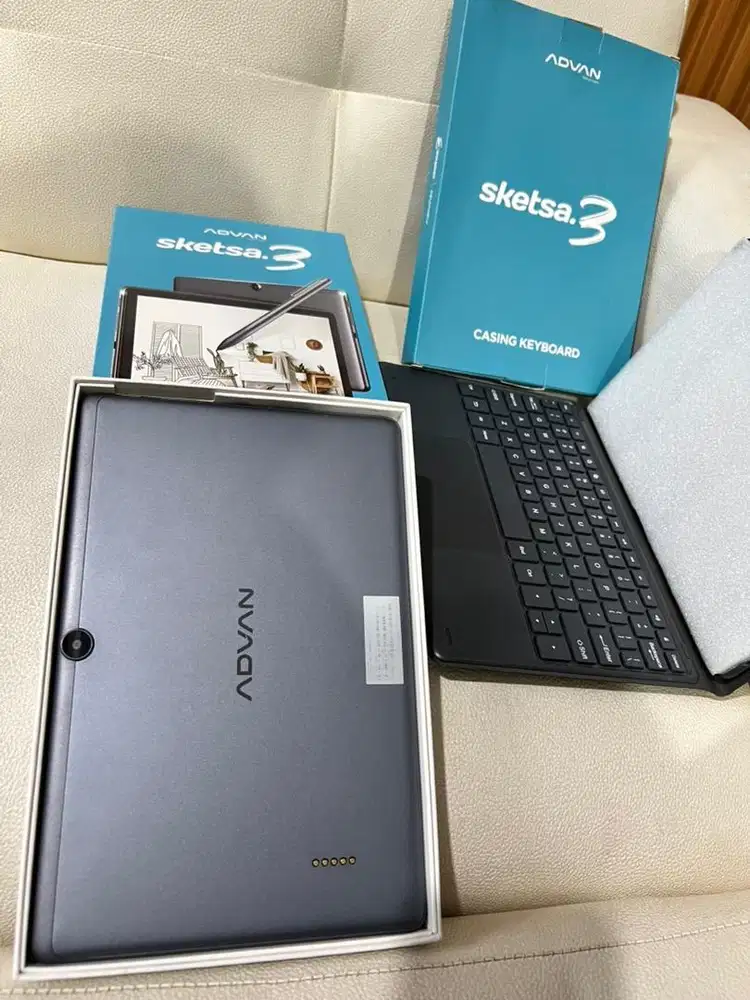 Advan tab sketsa 3 6/128gb fullset