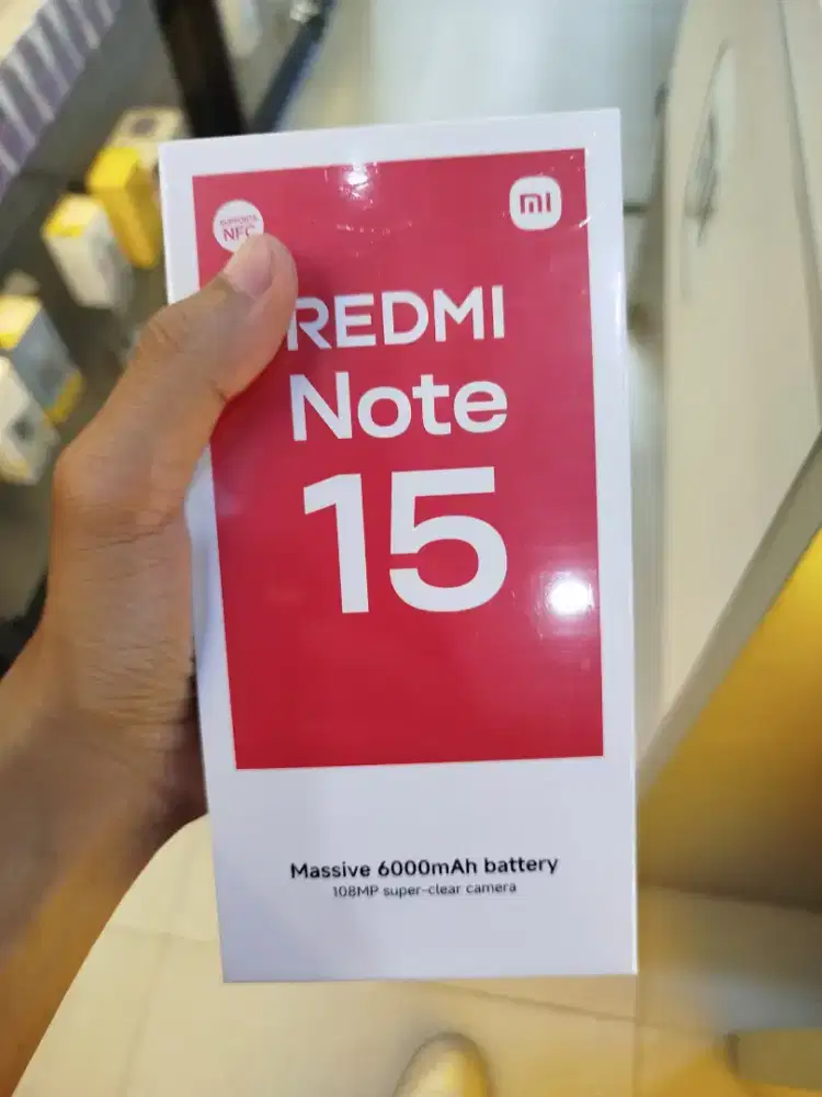 REDMI NOTE 15 4G RAM 8/128 GB & 8/256 GB