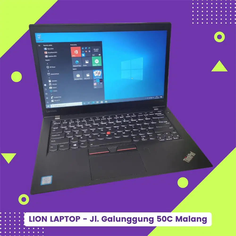 RAM 8GB SSD 256GB Core i7 SLIM Lenovo Thinkpad T470s [23|04]