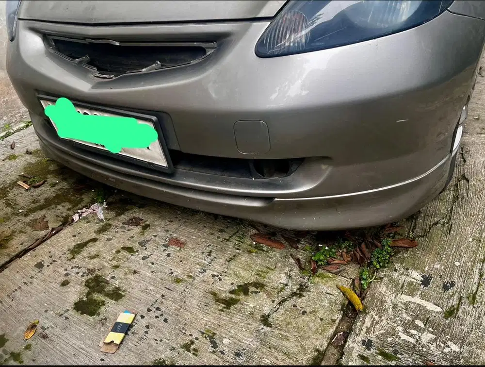 Bemper depan belakang & spoiler jazz lama gd3 original