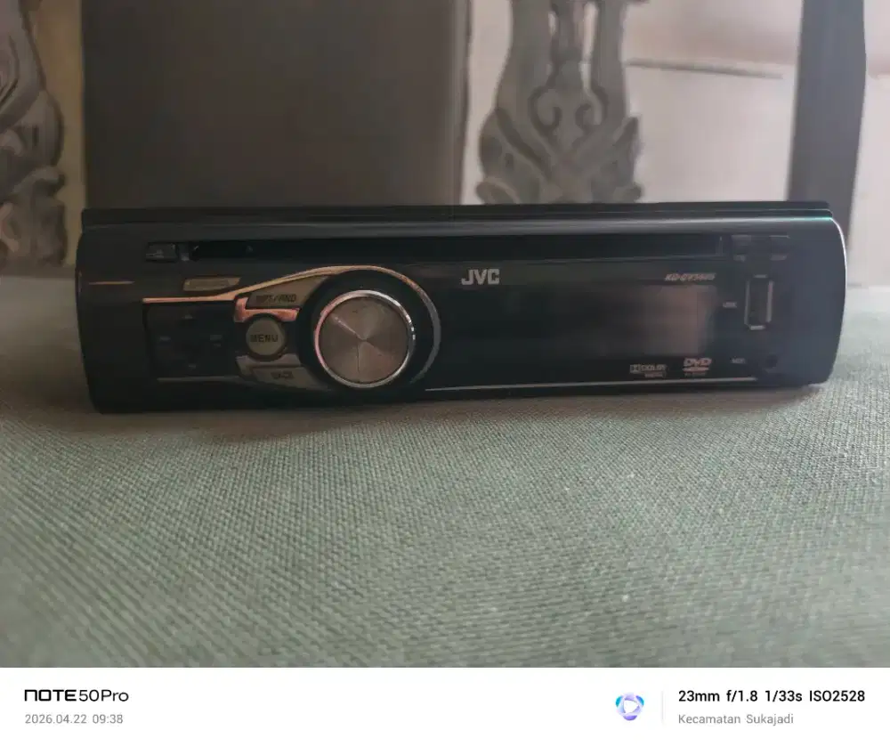 Head unit radio single din JVC copotan livina