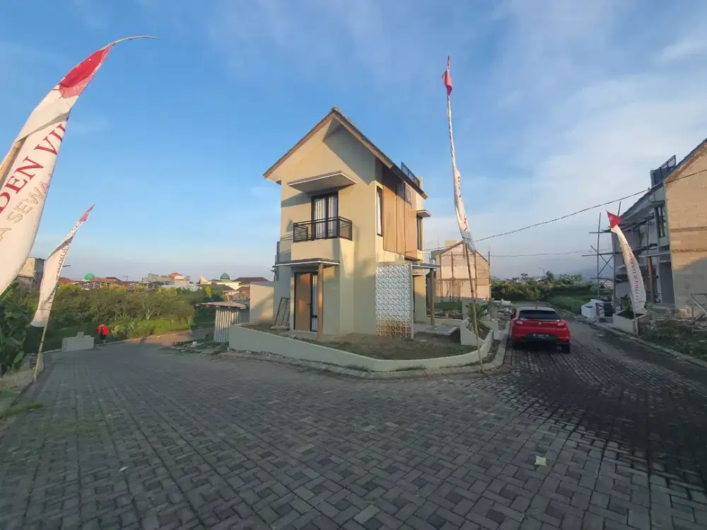 Jual Villa view pegunungan di Kota Batu hanya 800 jutaan