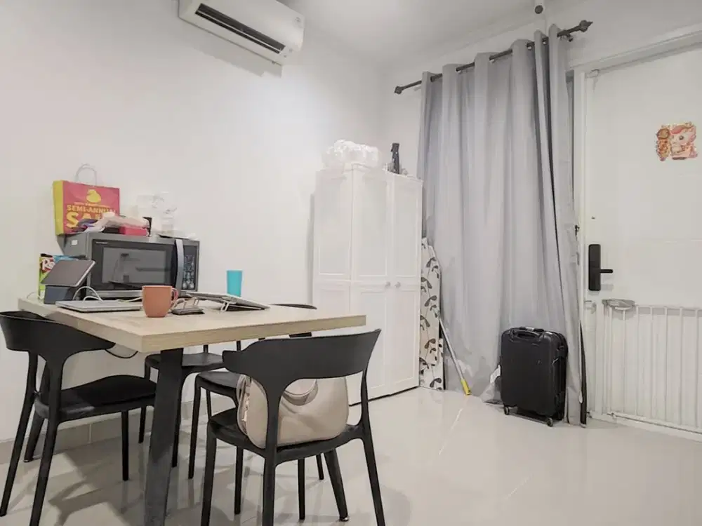 JUAL RUMAH 2 LANTAI MODERN MINIMALIS BONUS KITCHEN SET CLUSTER VERDI