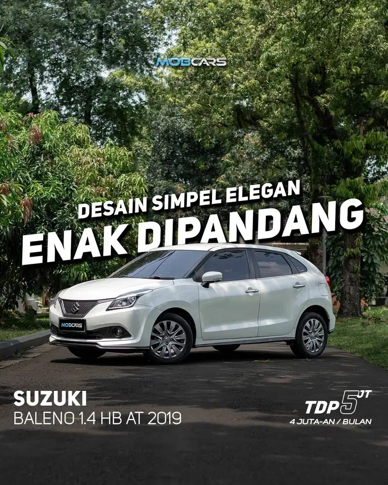 SUZUKI BALENO 1.4 HB AT 2019 MATIC PUTIH