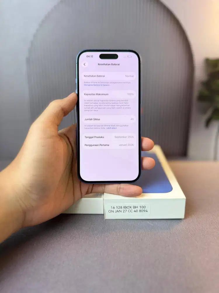 iPhone 16 Basic 128gb Resmi Ibox