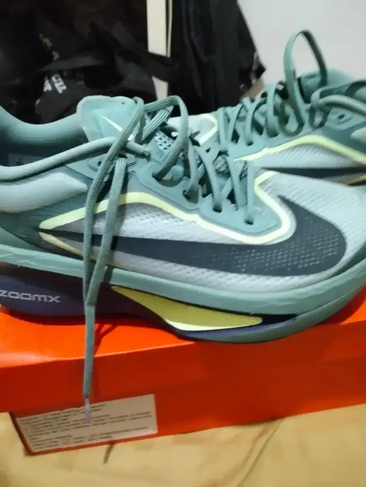 Nike Zoomfly 6 original green sepatu lari