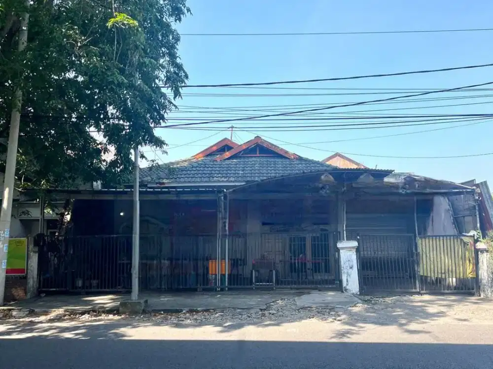 Disewakan rumah usaha jalan raya taman asri pondok tjandra sidoarjo
