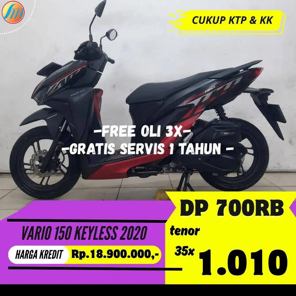 HONDA VARIO 150 KEYLESS 2020 KREDIT MURAH DP CUKUP 700RIBU BERGARANSI