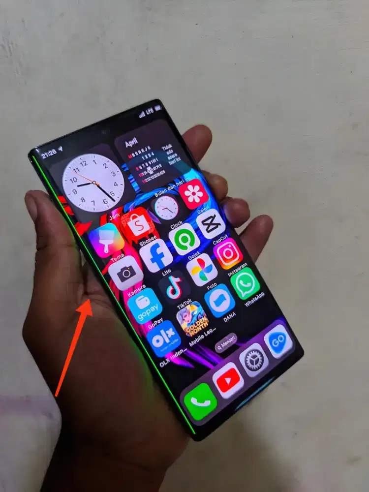 Samsung note 10 edge minus dikt siap pakai
