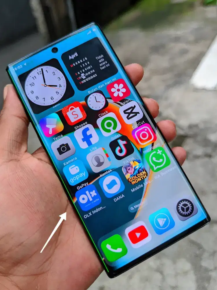 Samsung note 10 edge minus dikt siap pakai