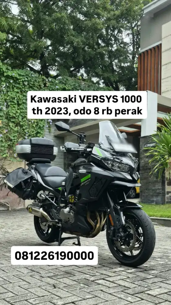 Kawasaki VERSYS 1000 th 2023,odo 8 rb