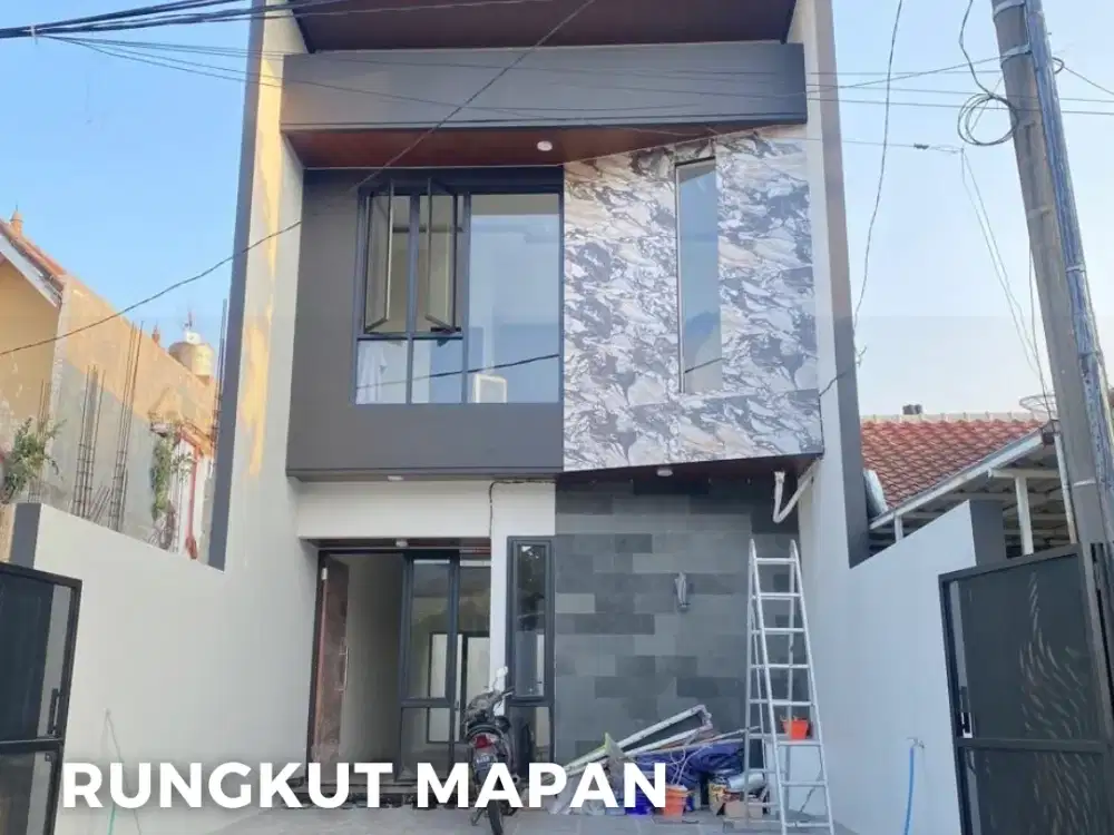 Rumah Rungkut Mapan  Baru gress Row 2 mobil losss