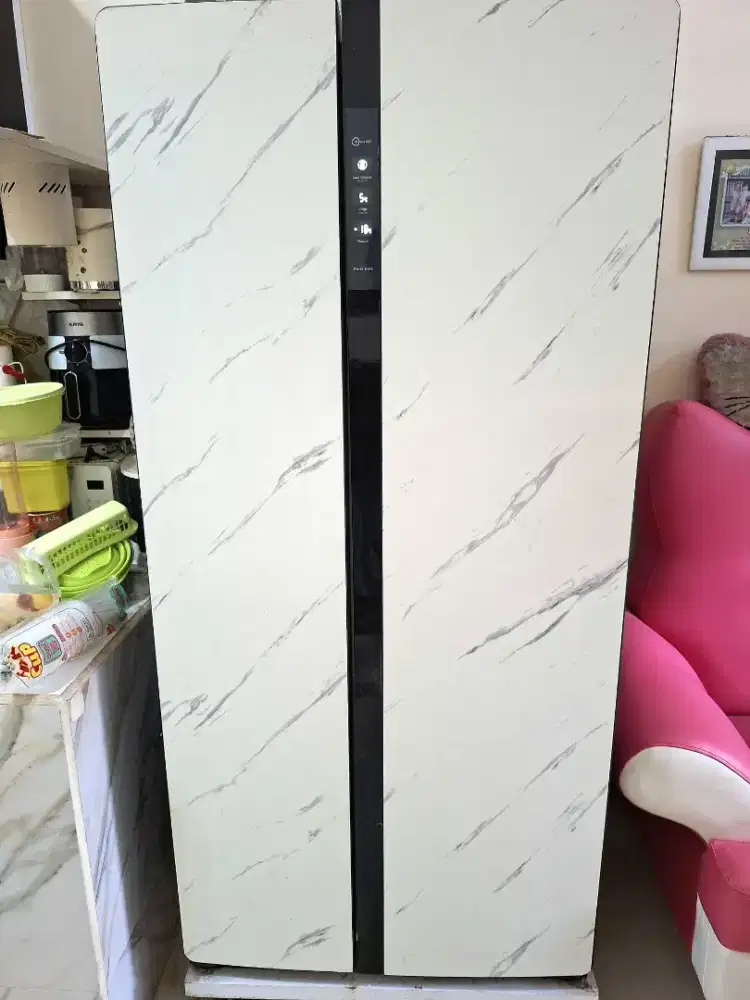 Kulkas Polytron 2 Pintu Side By Side istimewa