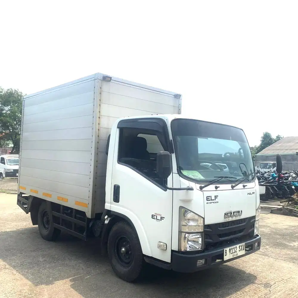 MULUS+banBARU MURAH CDE Isuzu elf engkel NLR box alumunium 2023 bok