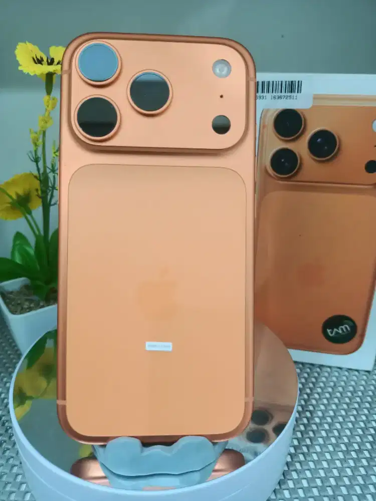 IPHONE 17 PRO 256 GB ORANGE RESMI IBOX GARANSI APRIL 2027