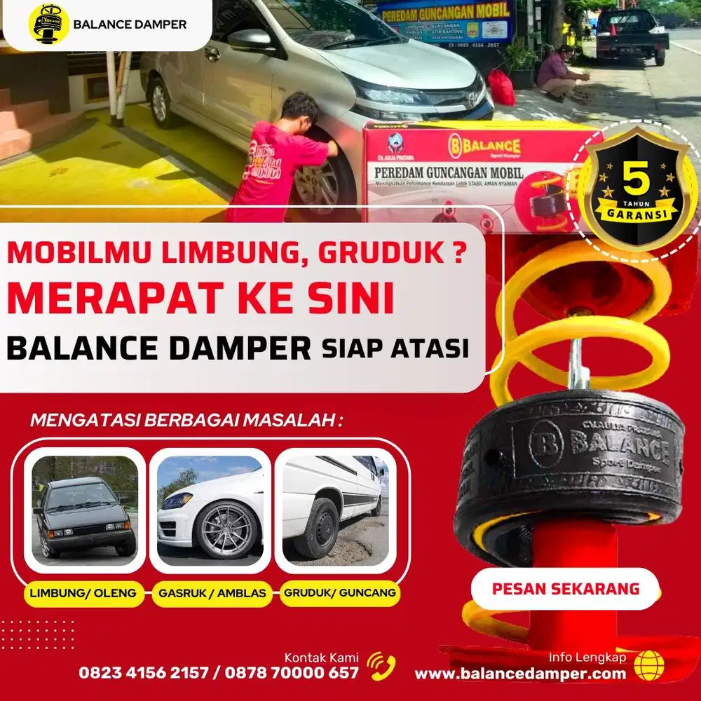 [PROMO] Mobil Nyaman bebas Limbung Gruduk dg Balance Damper MEDAN
