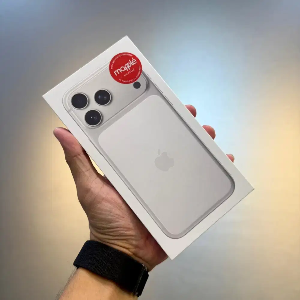 Iphone 17 Pro Max 256Gb Silver Garansi Resmi bisa tukar tambah