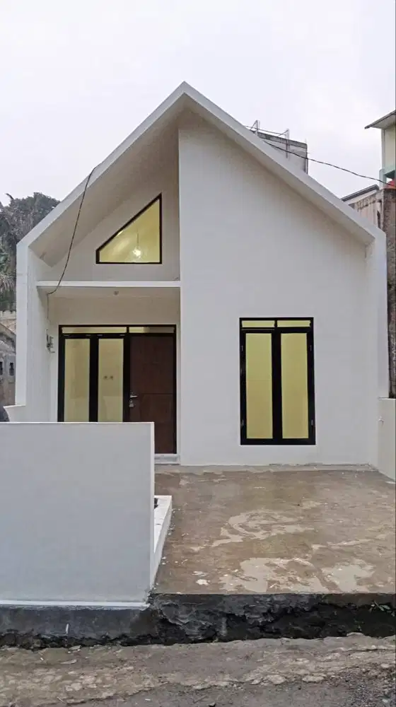 Di Jual Rumah Baru Hook Scandinavian 1 Lantai Di Sariwangi KBB