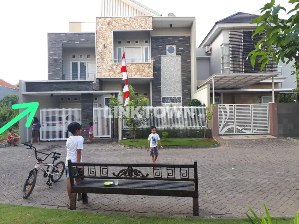 Hunian Modern 2 Lantai di Kawasan Perum Gunungsari Indah Surabaya