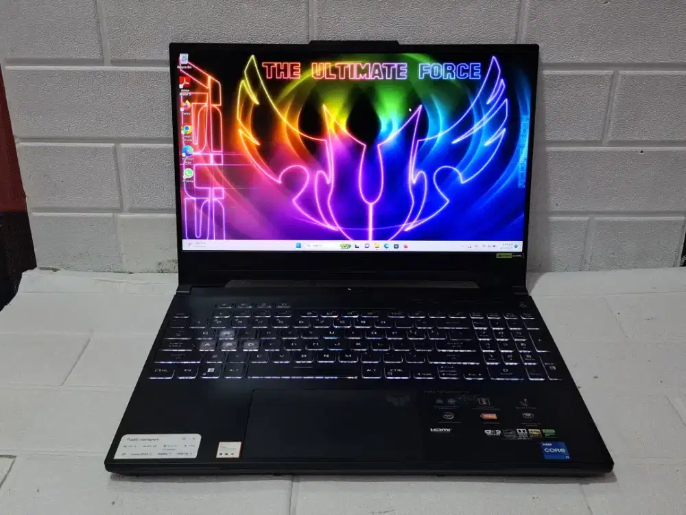 Laptop Asus Tuf Gaming F15 FX507ZU4 core i7 gen 12 Rtx 4050 ram 16gb
