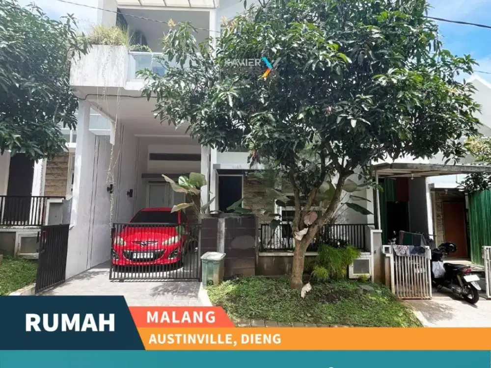 Dijual Rumah Modern Semi Furnished di Austinville Dieng Malang