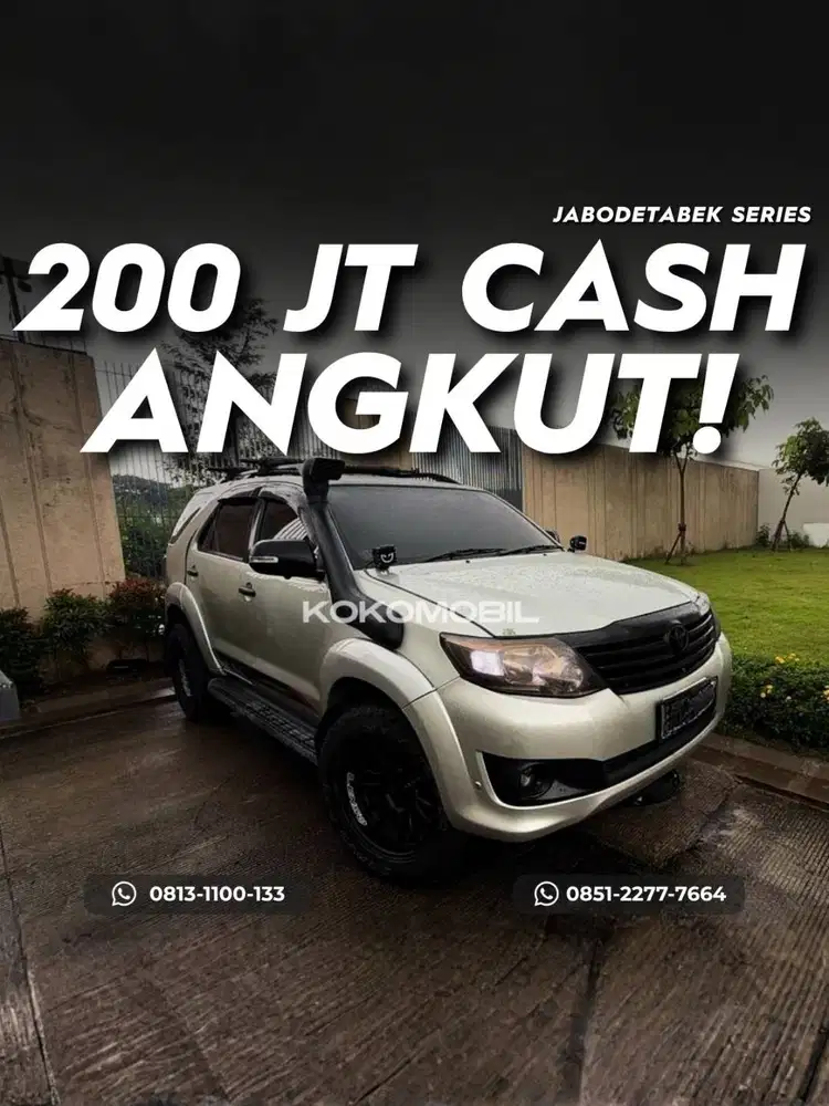 Toyota Fortuner Diesel Matic 2012