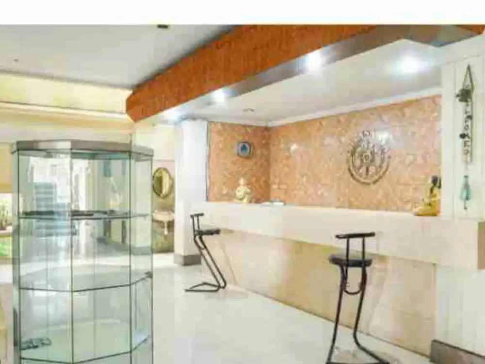 Dijual Hotel Mainroad Siap Pakai di Pasteur Bandung
Luas Tanah 1703 m²
Luas Bangunan 3000 m²
Lebar Muka +/- 60 m
2  & 3 Lantai
Kamar Tidur 56
Kamar Mandi 56
Listrik 50.000 watt
Air PAM
Hadap timur
Carport 30 Mobil
SHM
Fasilitas
Water Heater
Furnished
Harg