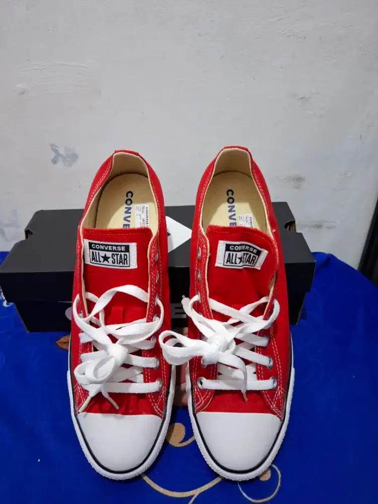 Converse all star ox red