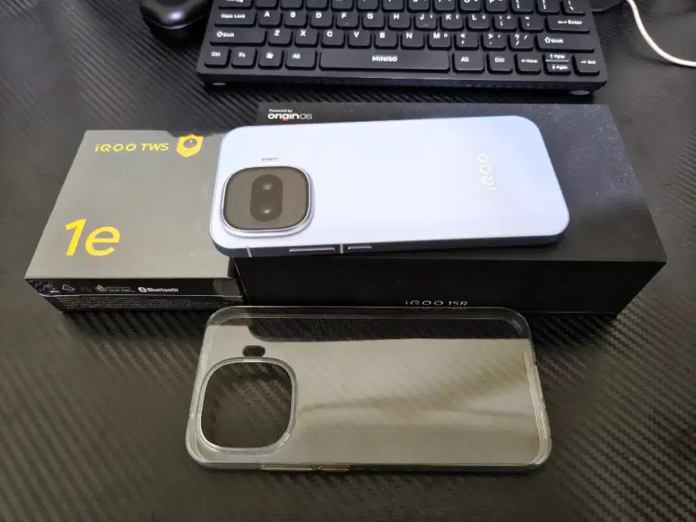 Iqoo 15R 256GB TWS Like New Murah Mulus