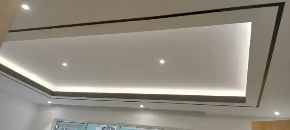 Tukang Pasang Plafon dan Partisi Gypsum. Kontraktor Bangun Rumah Mewah