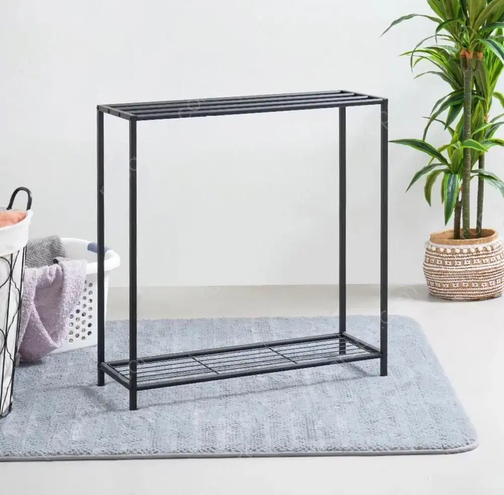 Informa 75x26x80 Cm Stuart Jemuran Handuk - Hitam