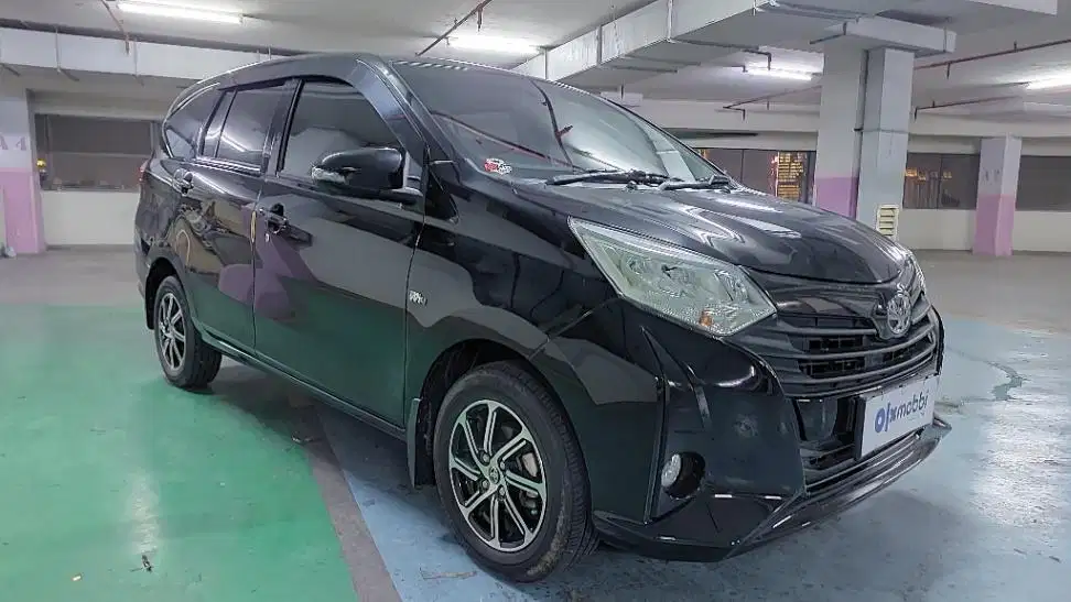 TDP 6,JT, Toyota Calya 1.2 New G Bensin-AT Hitam 2019