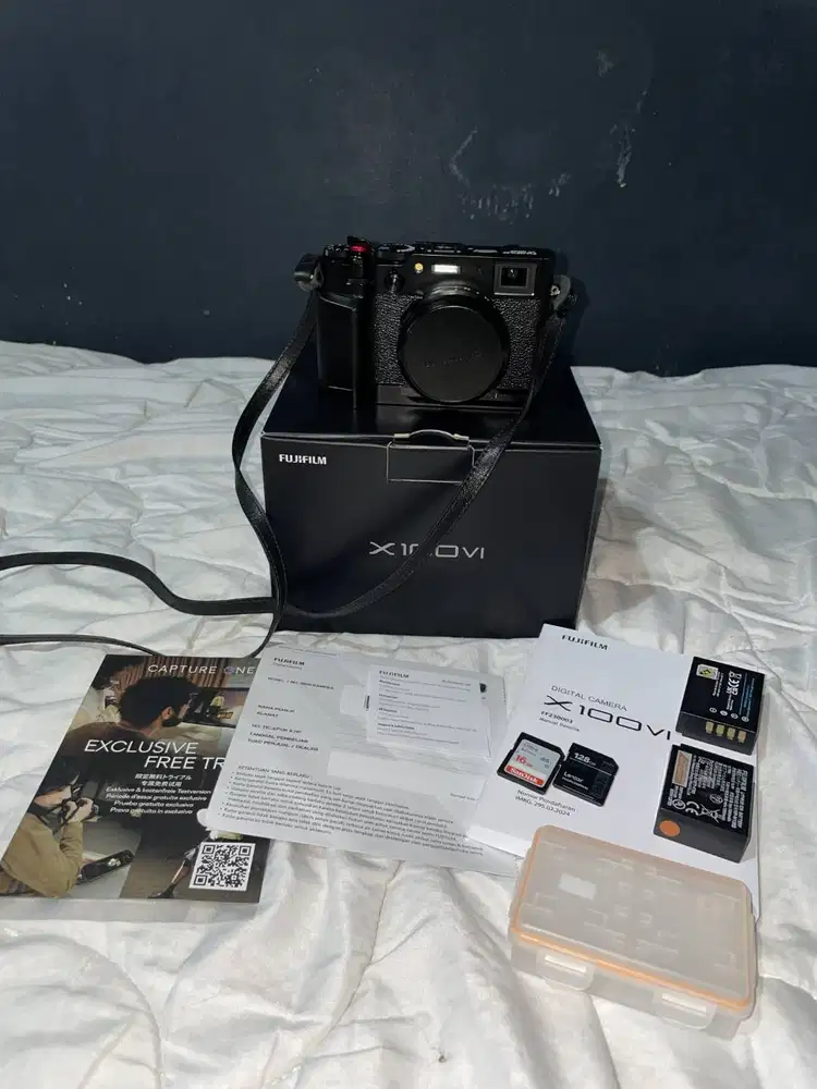 Fujifilm X100VI – Like New, Lengkap + Aksesoris