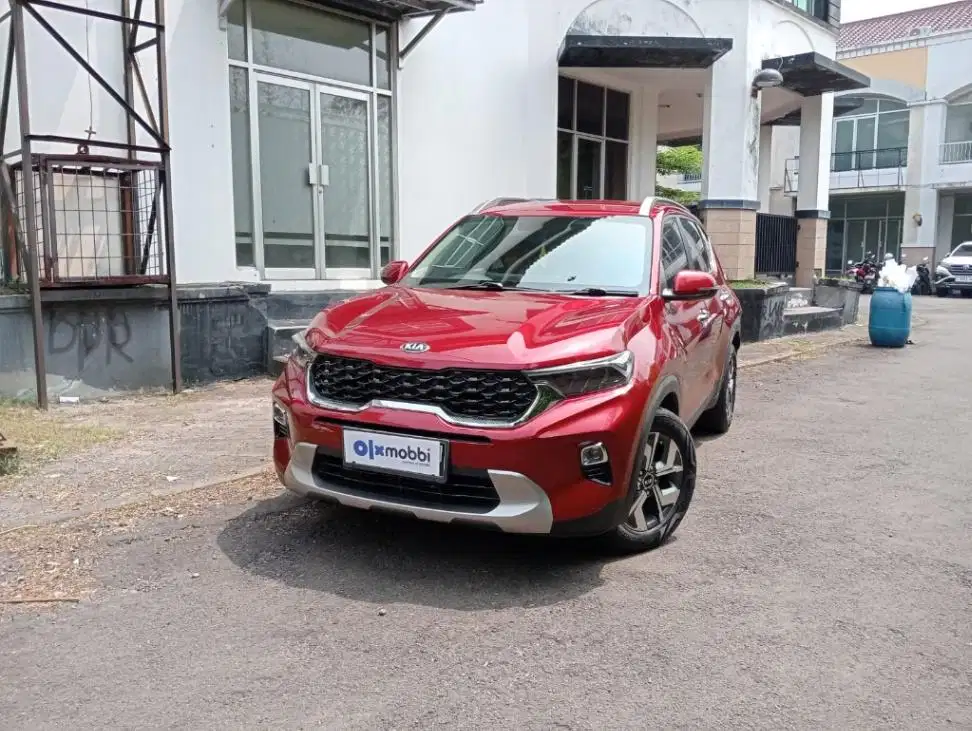 KM Rendah - Kia Sonet 1.5 Smart 7 Seater Bensin AT 2021 Merah