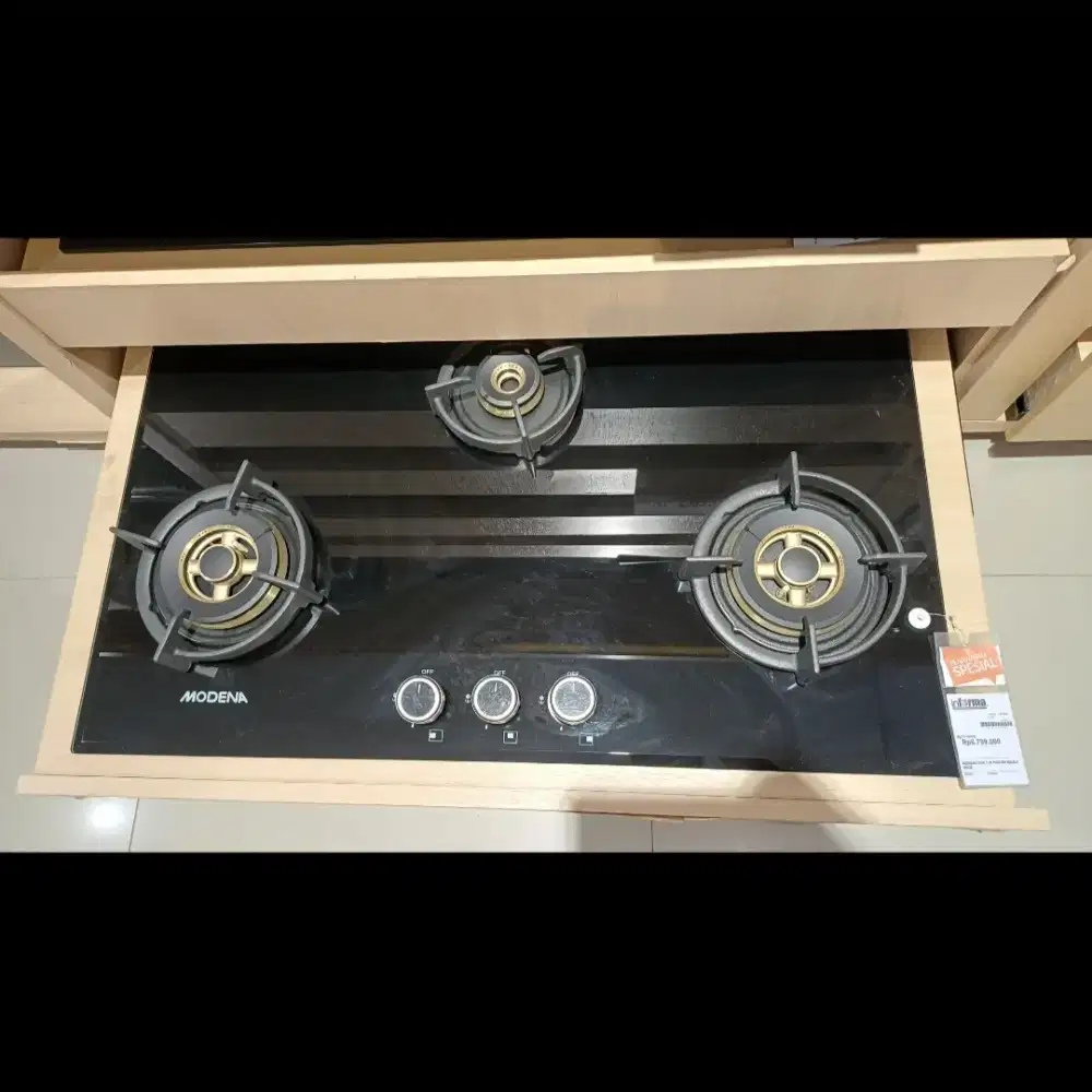 Kompor modena 3 tungku