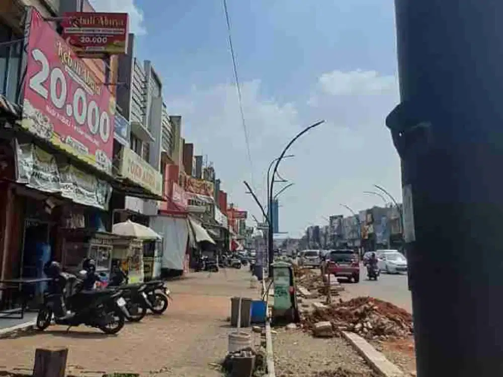 Dijual ruko strategis via lelang Lokasi: jalan boulevard metland transyogi kel.cipenjo kec.cileungsi kab.bogor