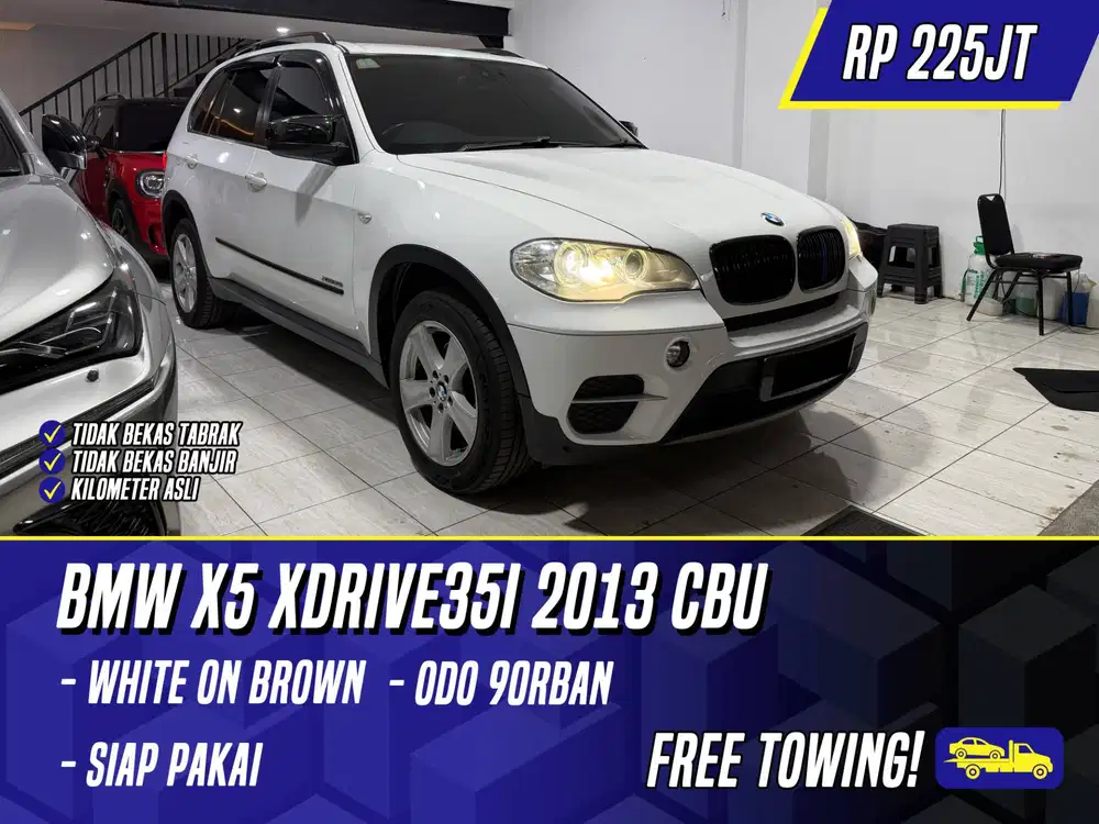 BMW X5 xDrive35i 2013 CBU White Brown Putih xDrive M Sport MSport E70