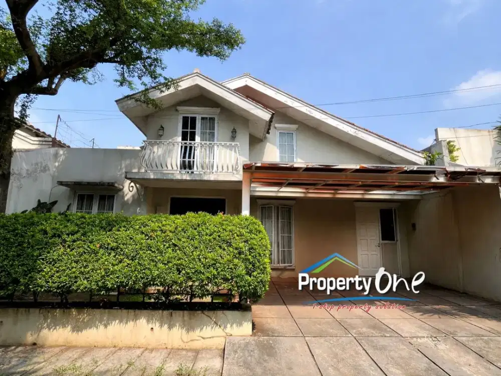 Jual Rumah Semifurnish di Bintaro Jaya Dekat Akses Tol Pondok Aren dan KRL