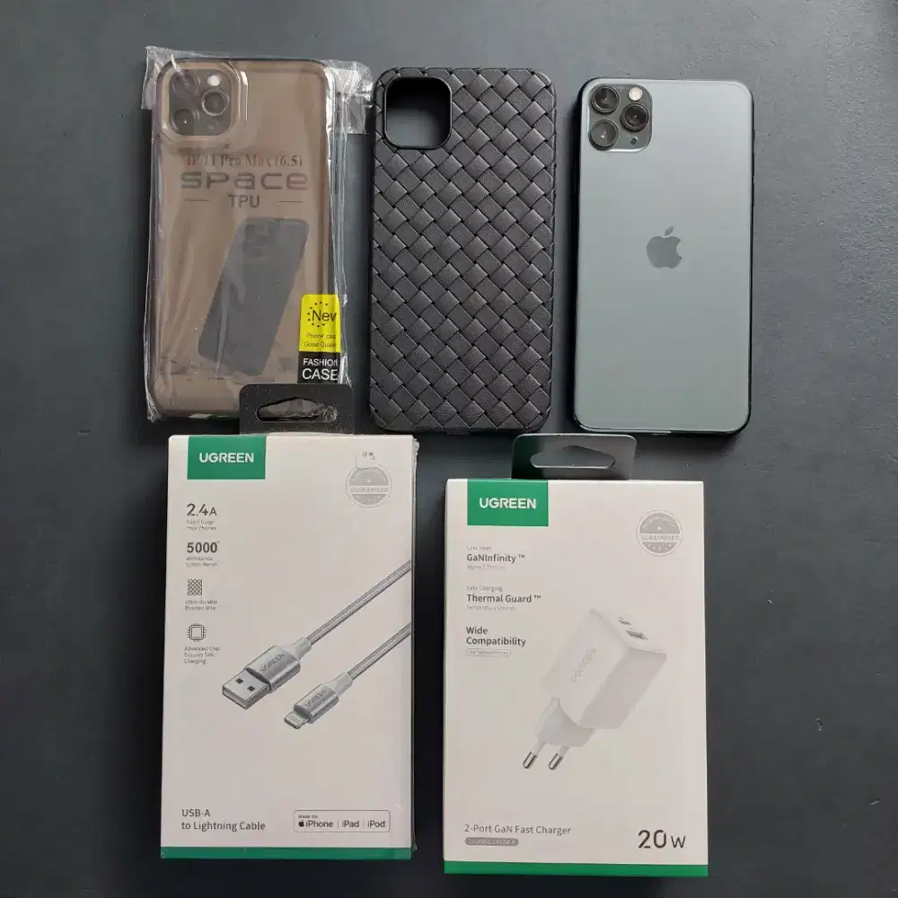 IPHONE 11 PRO MAX 256GB GRAPHITE EX GARANSI INTER