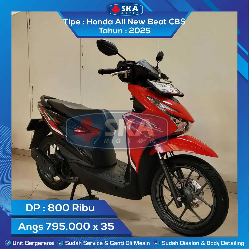Honda All New Beat CBS Tahun 2025