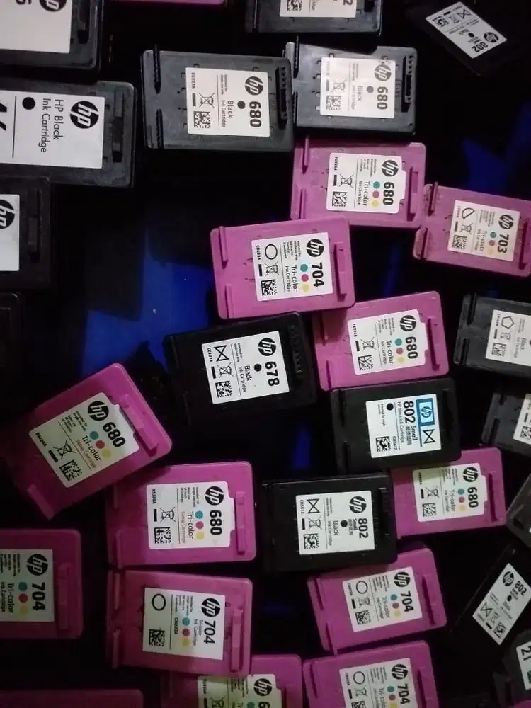 Memerima tinta cartridge bekas