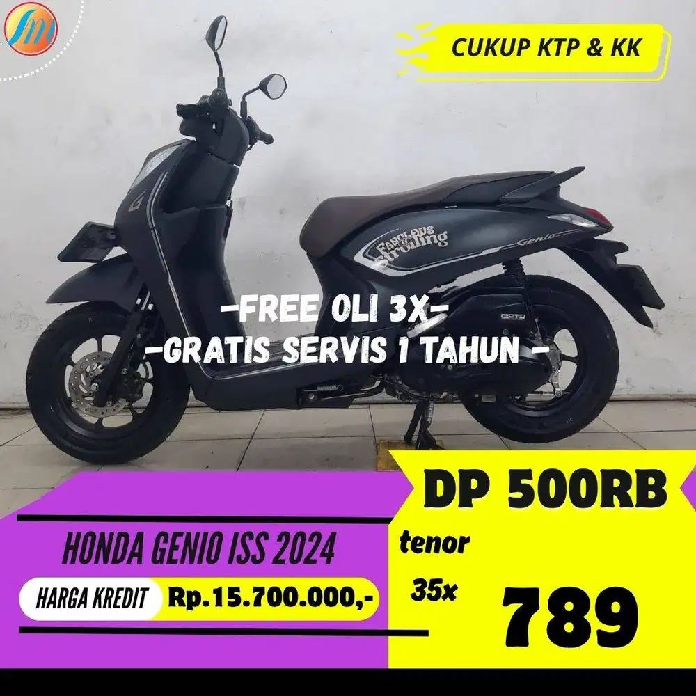 HONDA GENIO ISS 2024 KREDIT DP CUKUP 500RB ANGSURAN SANGAT RENDAH