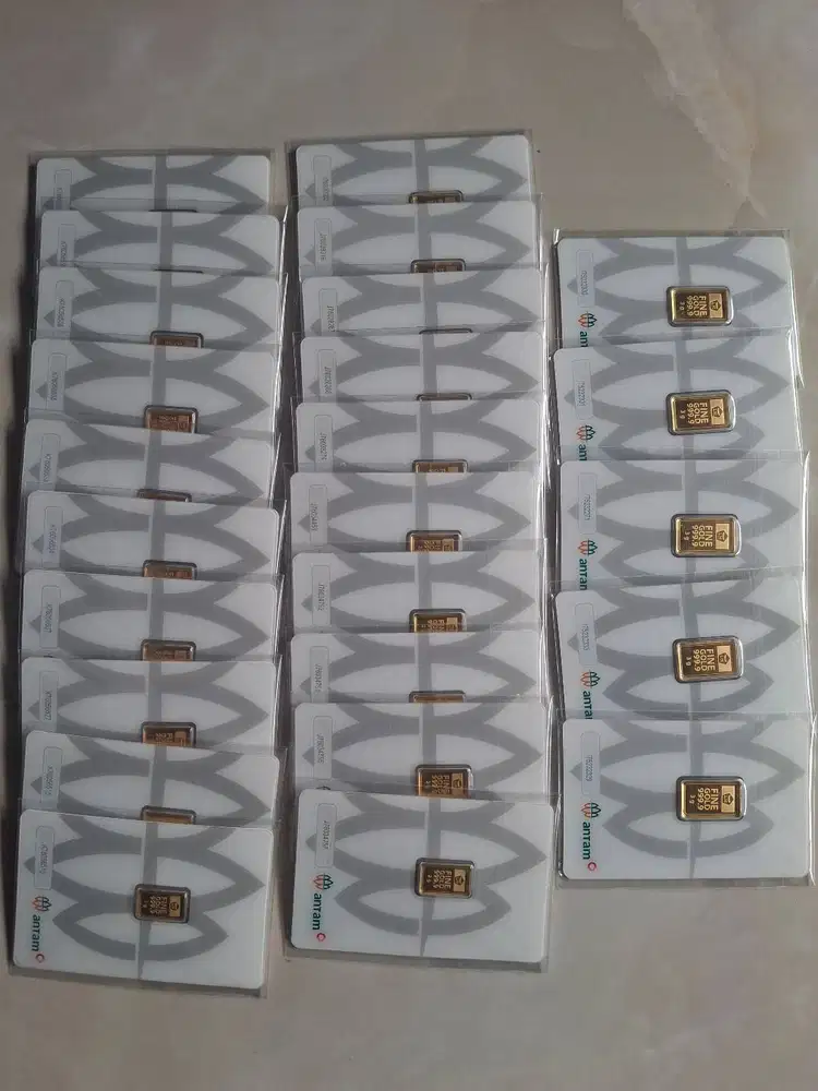 Dijual Emas Antam 1gr, 2gr & 3gr Baru RM 2026 Certieye