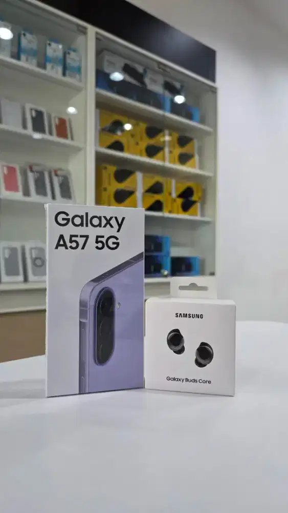 GALAXY A57 5G 12/256GB. FREE GALAXY BUDS CORE