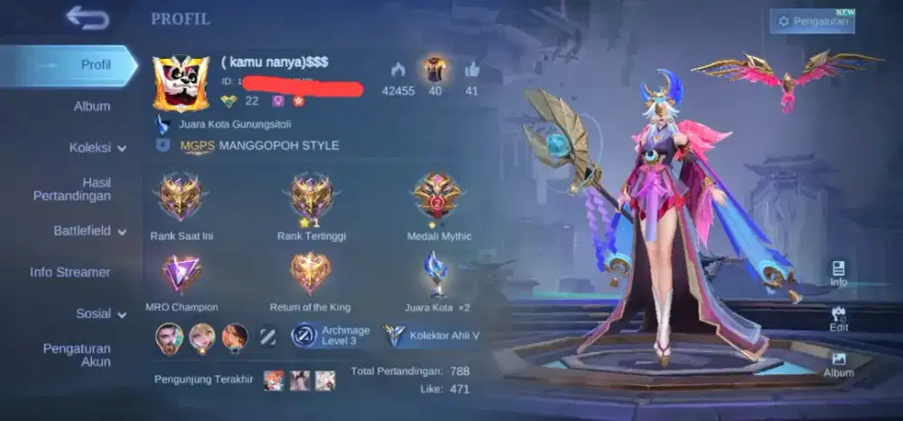 Jual akun mlbb terpercaya